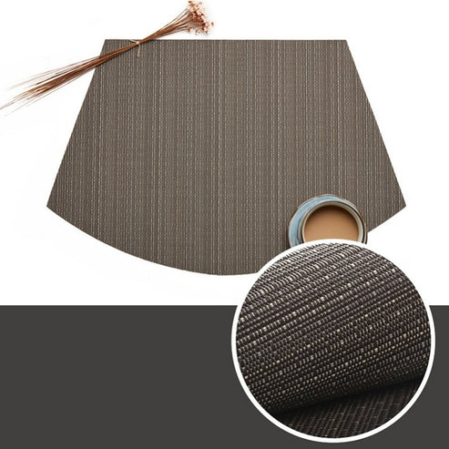 Japanese Nishidai Table Mat PVC Table Mat - Dark Gray from Japanese Kitchen Supply