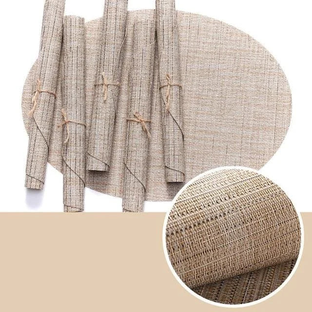 Japanese Sachiko Set of Table Mats PVC Table Mat - 2pcs-pack from Japanese Kitchen Supply