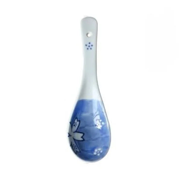 Japanese Sakata Porcelain Spoon - Soup, Ramen & Dessert Spoon - main product image from Japanese Kitchen Supply