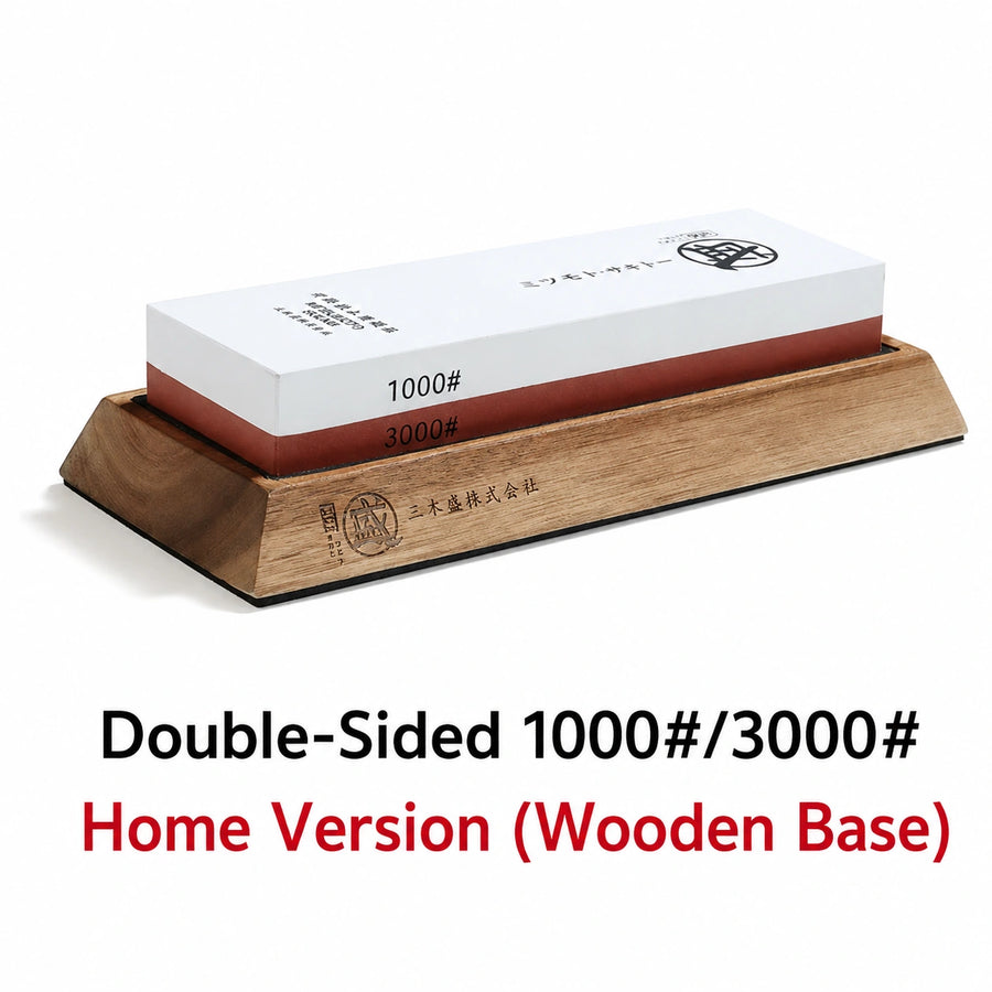 Japanese Sanbonmori Whetstone Sharpening Stone - 1000 to 12000 Grit - product detail view from Japanese Kitchen Supply