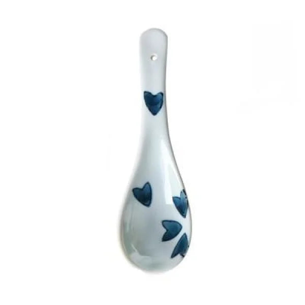 Japanese Shinkamigoto Porcelain Spoon - Soup, Ramen & Dessert Spoon - main product image from Japanese Kitchen Supply