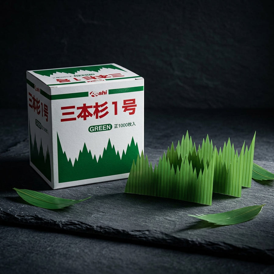 Japanese Shirokanedai Sushi Decoration Leaves Set of 1000 - main product image from Japanese Kitchen Supply