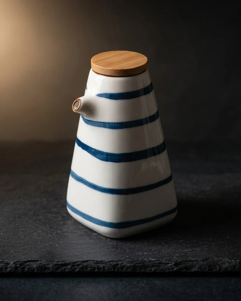 Japanese Sichi Ceramic Sauce Dispenser - Tabletop Bottle for Soy Sauce - main product image from Japanese Kitchen Supply