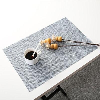Japanese Simura Table Mat PVC Table Mat - product detail view from Japanese Kitchen Supply