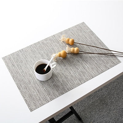 Japanese Simura Table Mat PVC Table Mat - product detail view from Japanese Kitchen Supply
