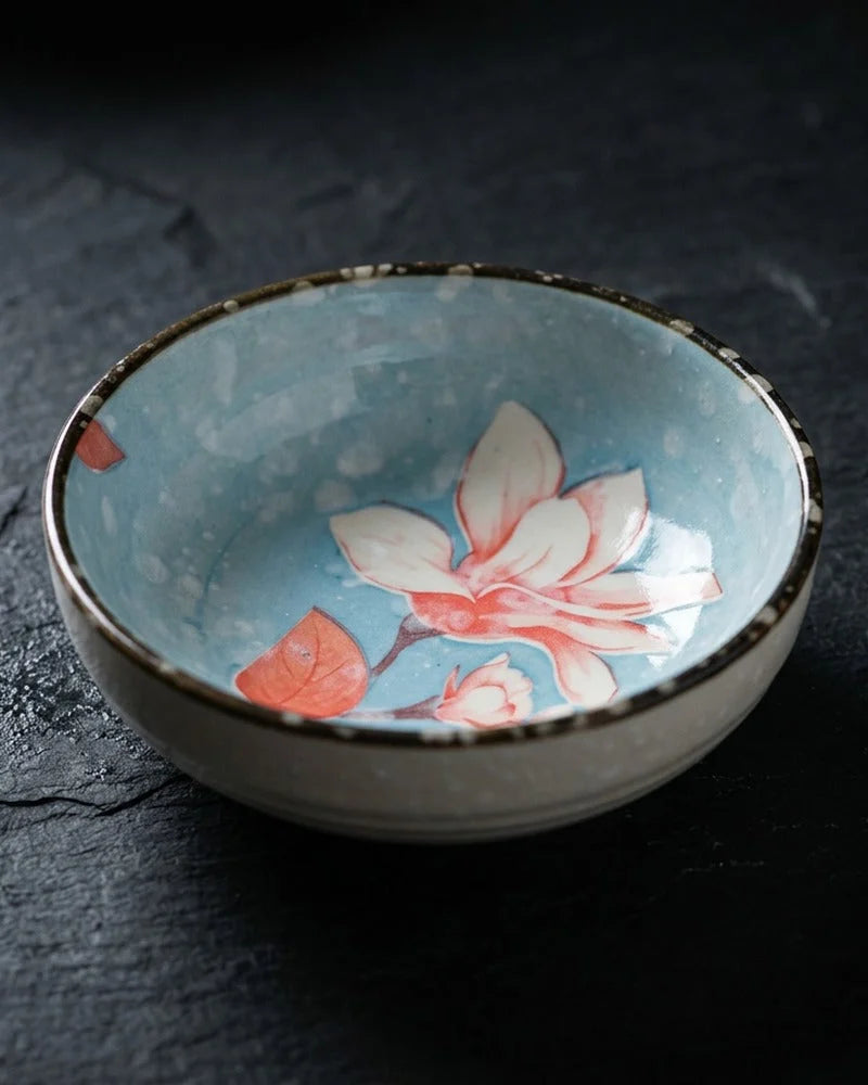 Japanese Sora Ceramic Sauce Bowl - Small Dish for Soy Sauce & Dips - main product image from Japanese Kitchen Supply