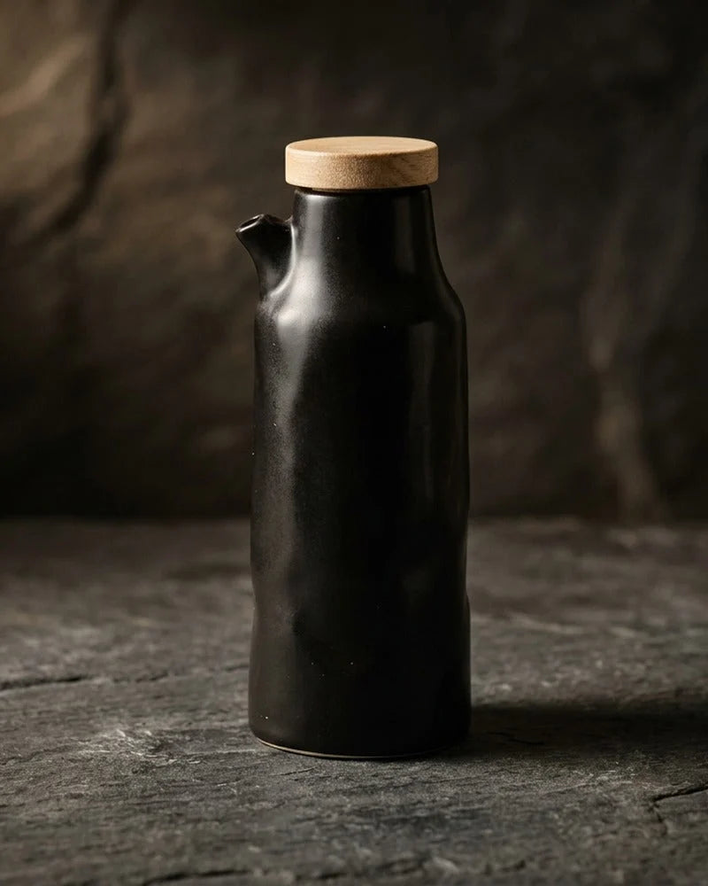 Japanese Suidobashi Ceramic Sauce Dispenser - Tabletop Bottle for Soy Sauce - main product image from Japanese Kitchen Supply