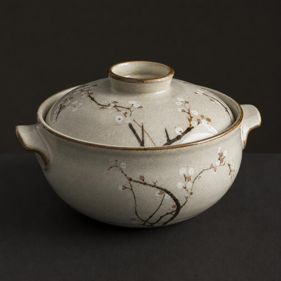 Japanese Tamiko Covered Tureen - alternate angle from Japanese Kitchen Supply