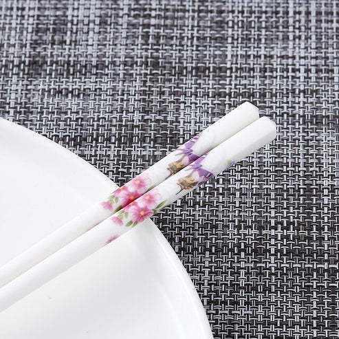 Japanese Thunberg Ceramic Chopsticks Set of 5 Chopsticks & Cutlery Set - D from Japanese Kitchen Supply