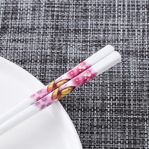 Japanese Thunberg Ceramic Chopsticks Set of 5 Chopsticks & Cutlery Set from Japanese Kitchen Supply