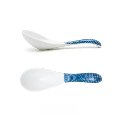 Japanese Tokio Ceramic Spoon - Soup, Ramen & Dessert Spoon - main product image from Japanese Kitchen Supply