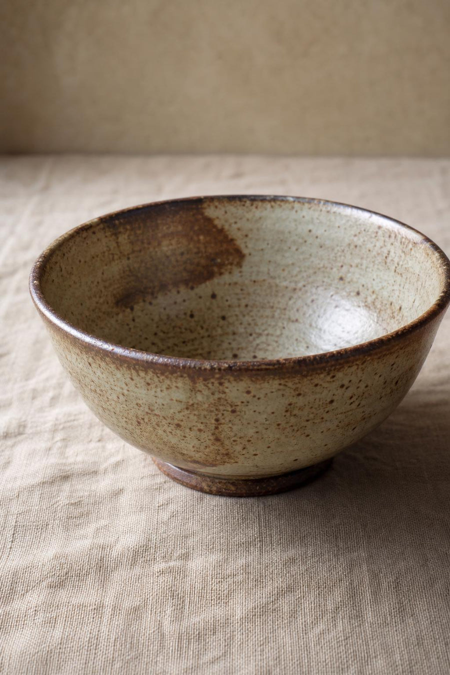 Japanese Tonjiru Ceramic Bowl Rin - alternate angle from Japanese Kitchen Supply