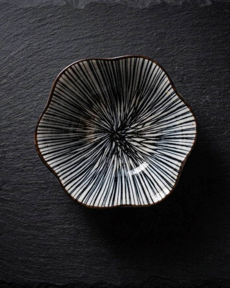 Japanese Tsubasa Ceramic Sauce Bowl - Small Dish for Soy Sauce & Dips - main product image from Japanese Kitchen Supply
