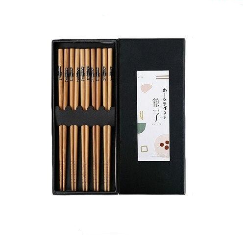 Japanese Yakushima Bamboo Chopsticks Set of 5 Chopsticks & Cutlery Set - main product image from Japanese Kitchen Supply