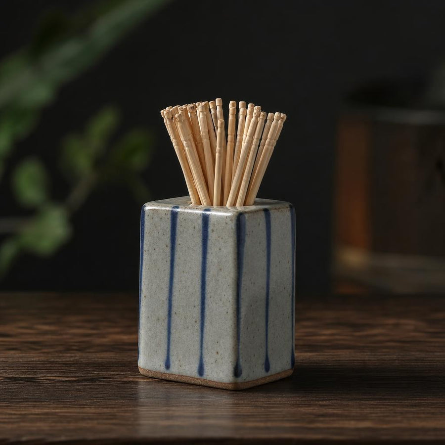 Japanese Yotei Ceramic Toothpick Holder - main product image from Japanese Kitchen Supply