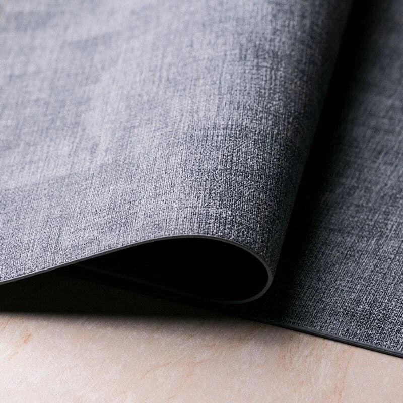 Japanese Yukiko Leather Placemat - alternate angle from Japanese Kitchen Supply