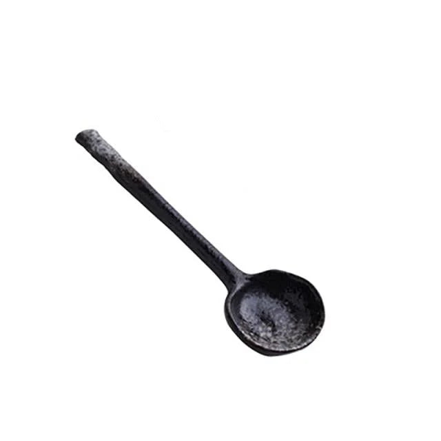 Japanese Yukio Ceramic Spoon - Soup, Ramen & Dessert Spoon - main product image from Japanese Kitchen Supply