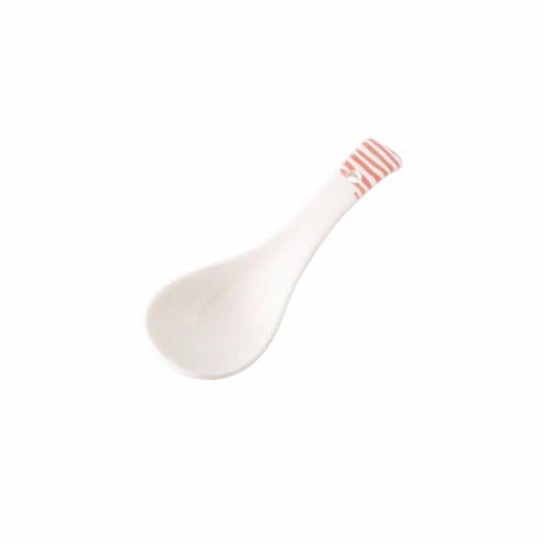 Japanese Yumiko Ceramic Spoon - Soup, Ramen & Dessert Spoon - Black-1 - Japanese ramen bowl for noodles and soup from Japanese Kitchen Supply