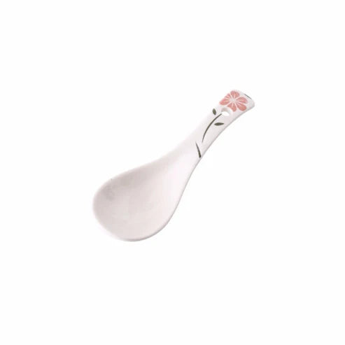 Japanese Yumiko Ceramic Spoon - Soup, Ramen & Dessert Spoon - Black-2 - Japanese ramen bowl for noodles and soup from Japanese Kitchen Supply