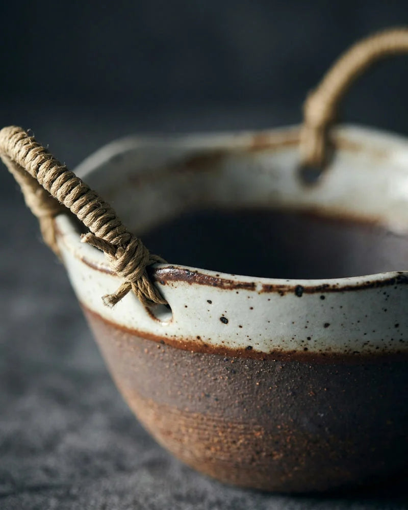 Kagoshima Handmade Ceramic Bowl detail photo