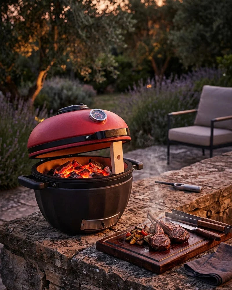 Kamado Grill Aki lifestyle photo