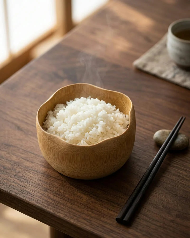 Kanagawa Bamboo Bowl – Handmade lifestyle photo