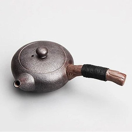 Keiko Ceramic Japanese Teapot - 260ml (5 Colors) - product detail view from Japanese Kitchen Supply