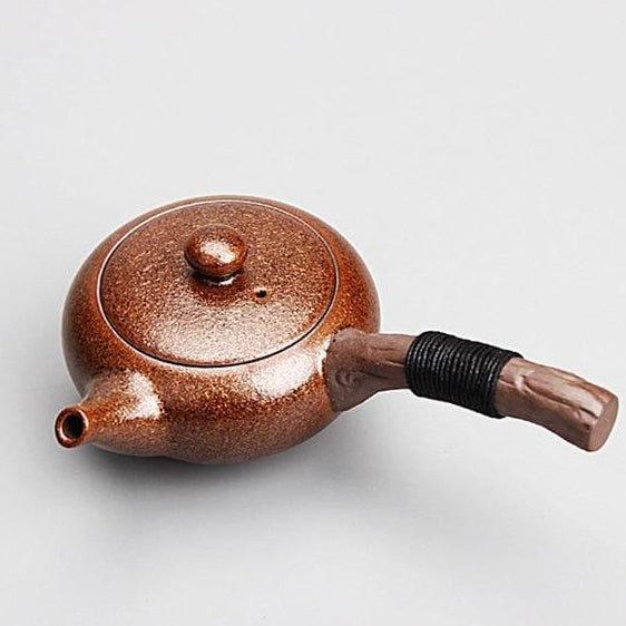 Keiko Ceramic Japanese Teapot - 260ml (5 Colors) - Green from Japanese Kitchen Supply