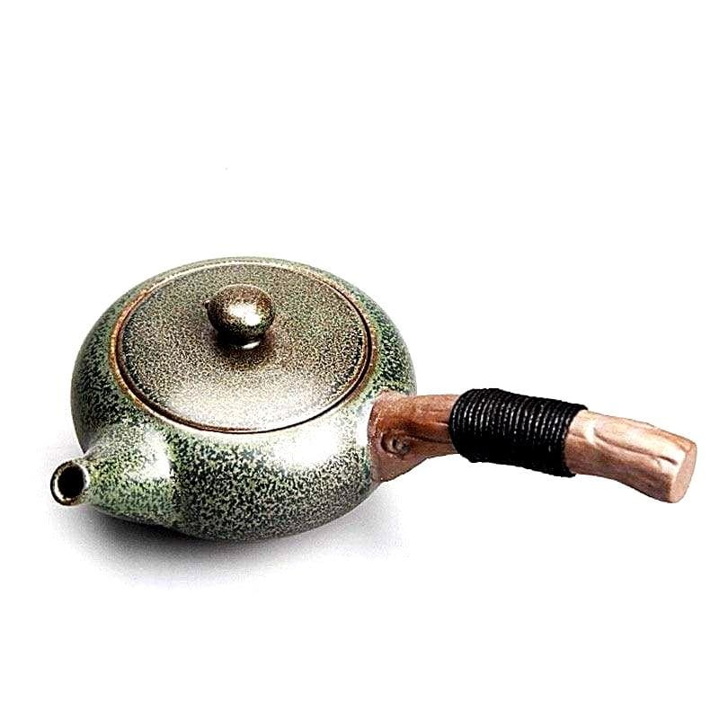 Keiko Ceramic Japanese Teapot - 260ml (5 Colors) - Yellow from Japanese Kitchen Supply