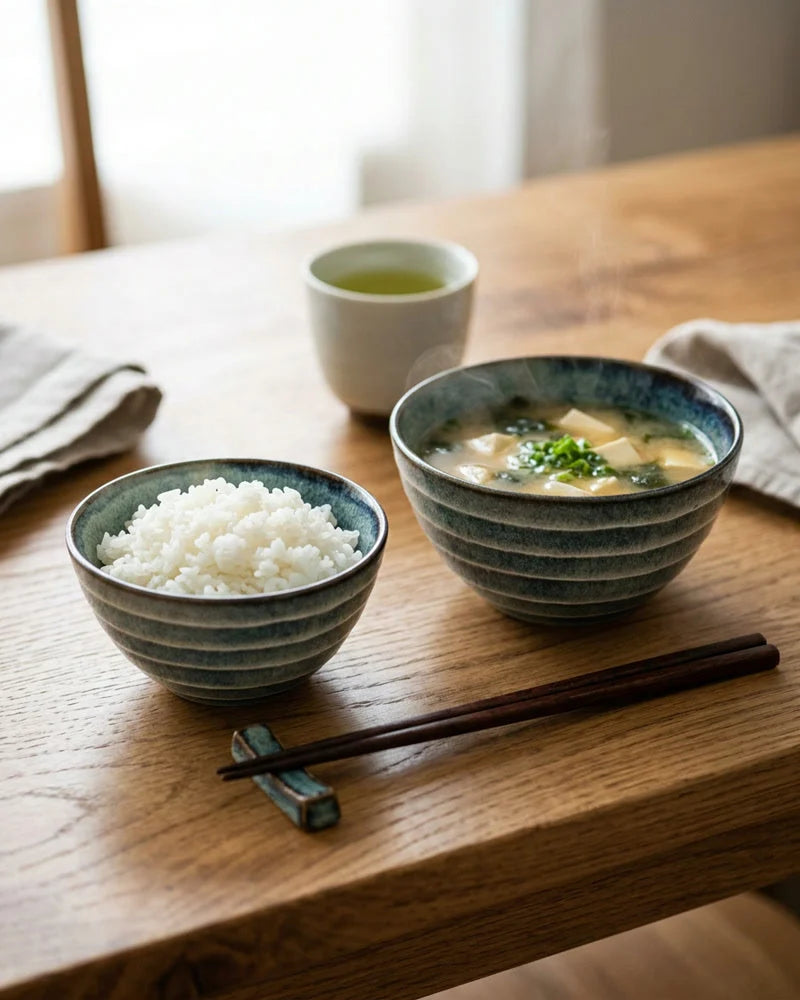 Khwae Handmade Ceramic Bowl – 2 Sizes lifestyle photo