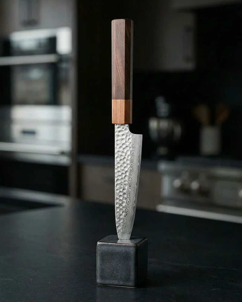 Kigami Exclusive Damascus Office Knife 13 cm product image