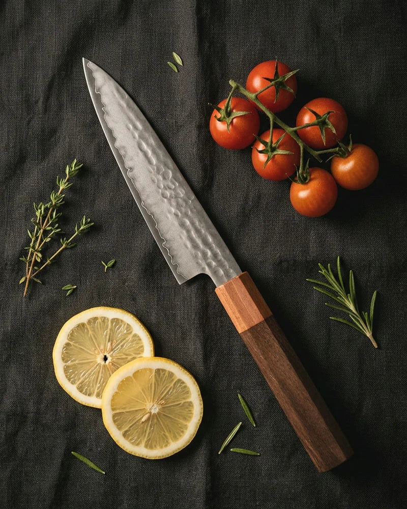 Kigami Exclusive Damascus Office Knife 13 cm product image