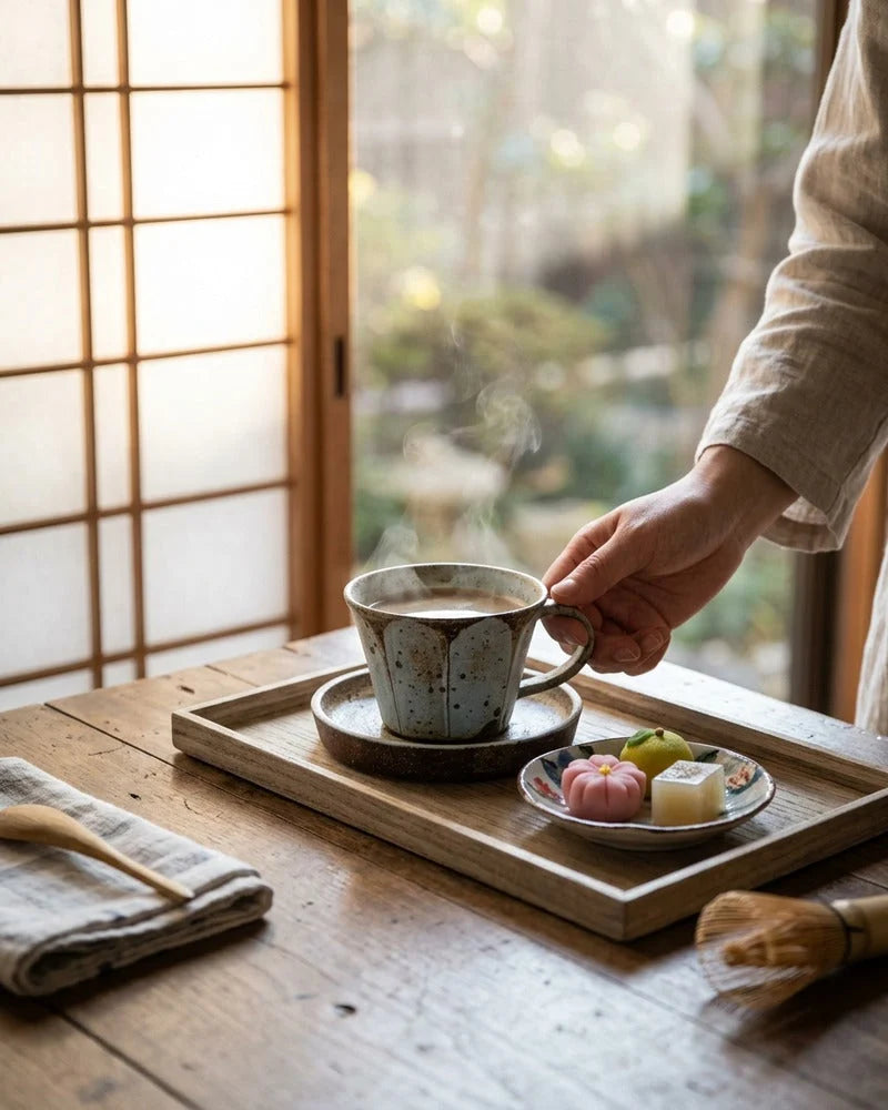 Kitahotaka Coffee Set lifestyle photo