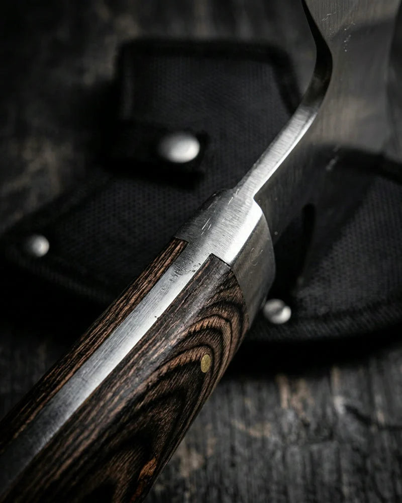 Kitchen Cleaver "Meakan" detail photo