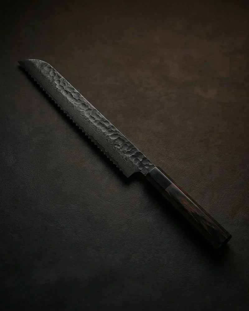 Kurayami Damascus Bread Knife 20 cm product photo