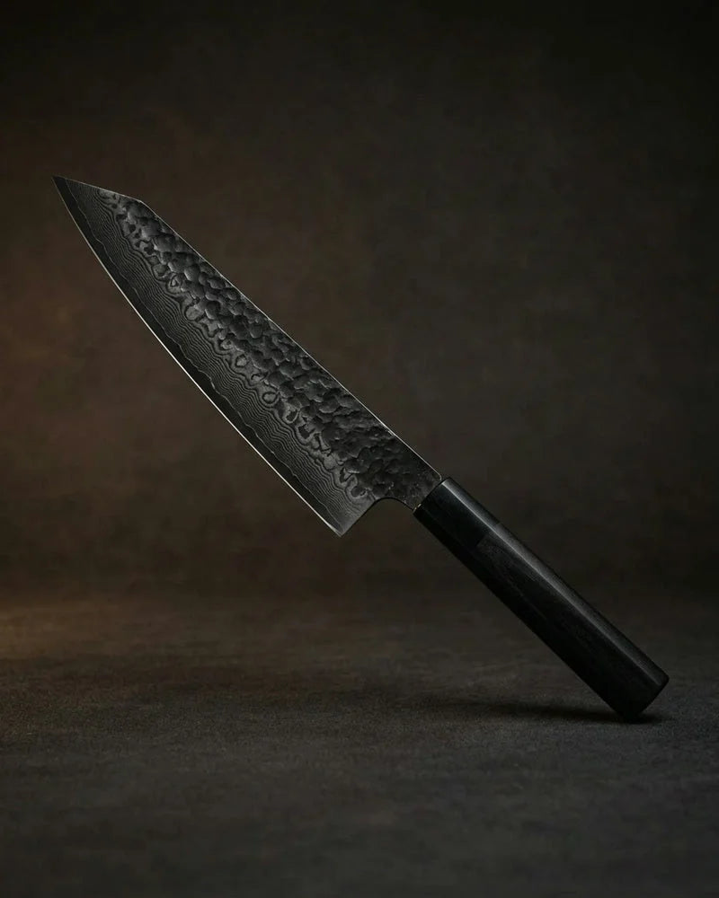 Kurayami Damascus Kiritsuke Knife 20 cm product photo