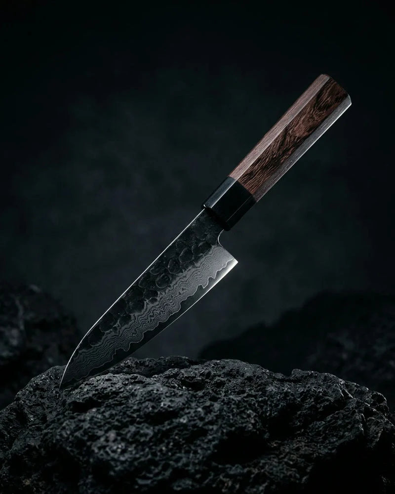 Kurayami Damascus Office Knife 13 cm product photo