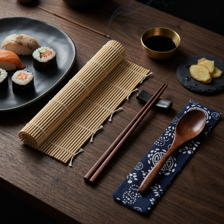 Bamboo Roller Set Kita lifestyle photo