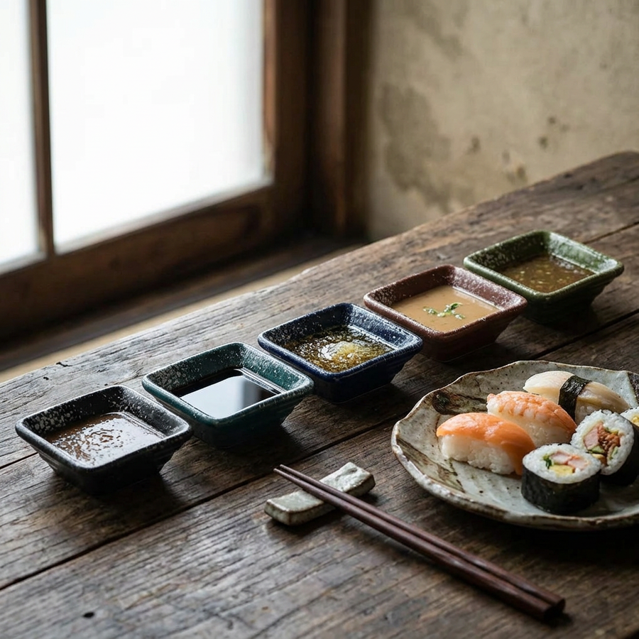 Aino Sauce Bowl, Set of 5 Colors product image