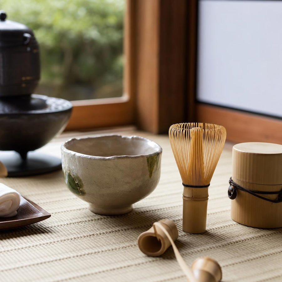 Goshiki Tea Utensils Set lifestyle photo