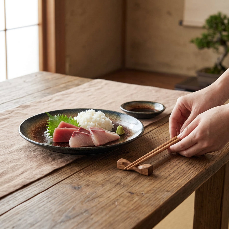 Plate Yasu, Set of 3 Sizes lifestyle photo