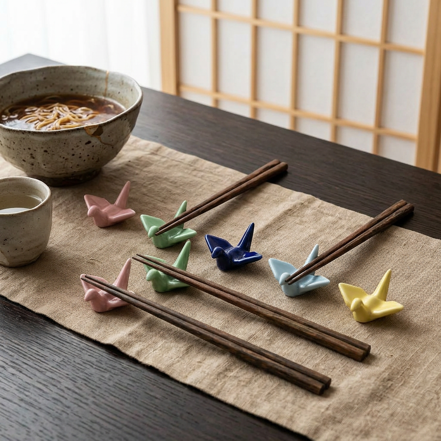 5 Chopstick Holders Origami lifestyle photo