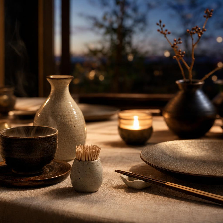 Toothpicks Holder Asama lifestyle photo