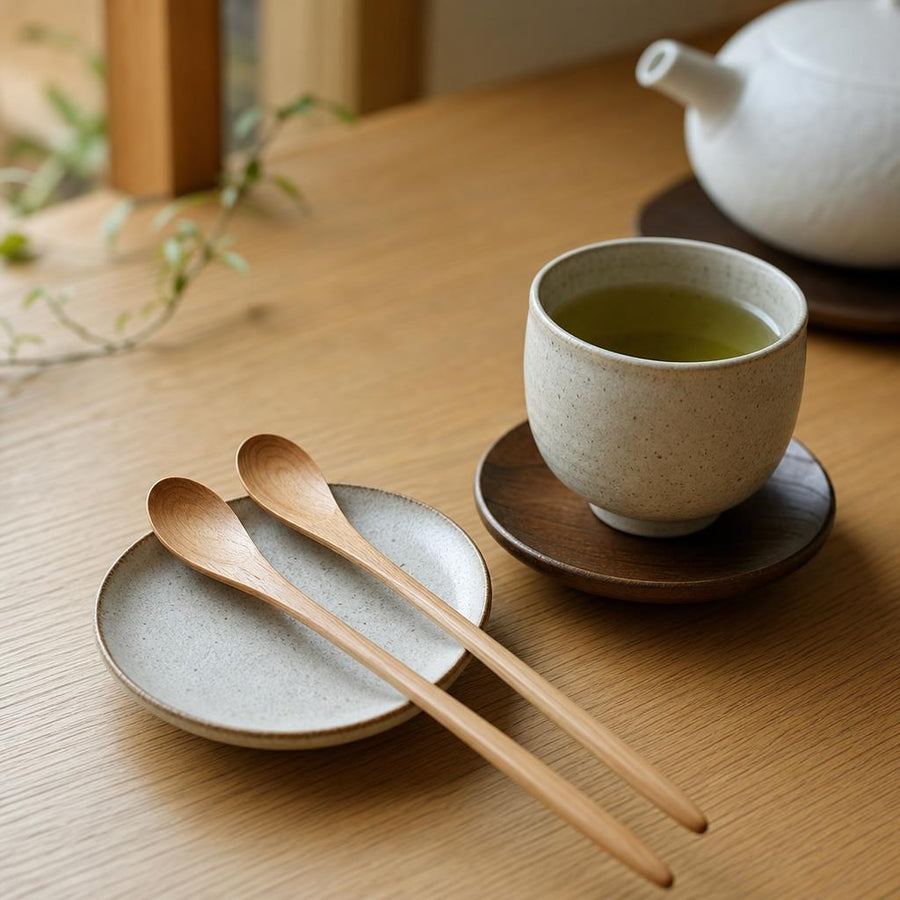 Kannon Tea Spoon Set lifestyle photo