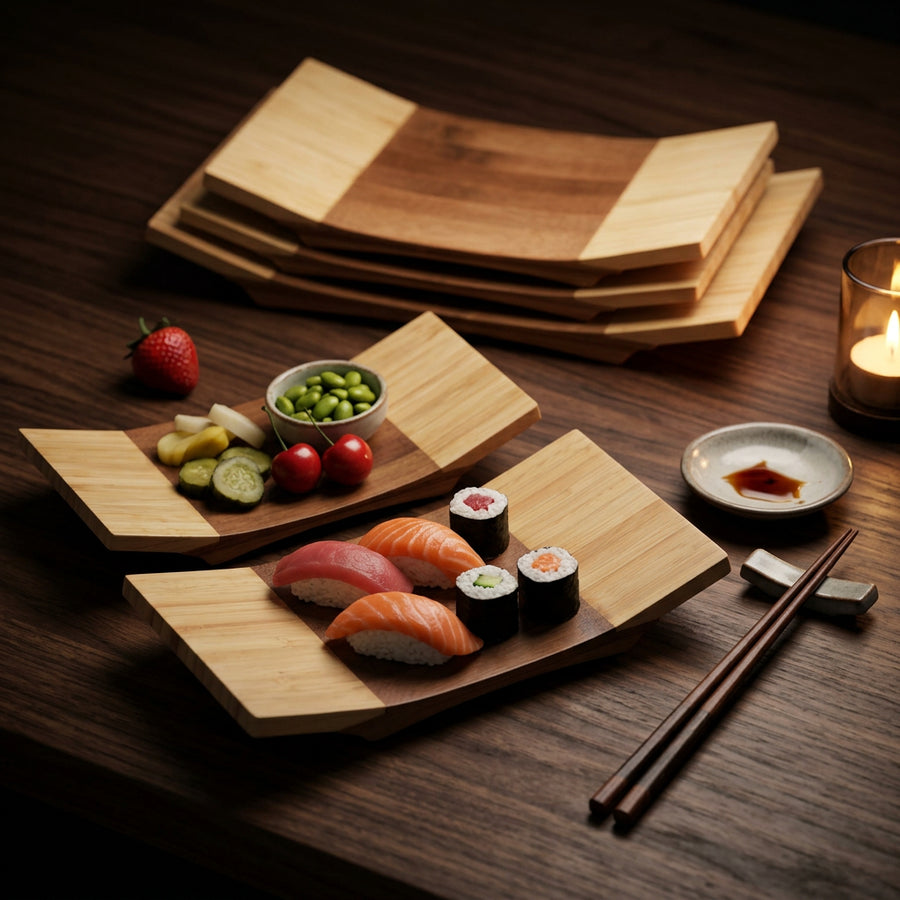 Plate Sendai, Set of 3 Sizes lifestyle photo