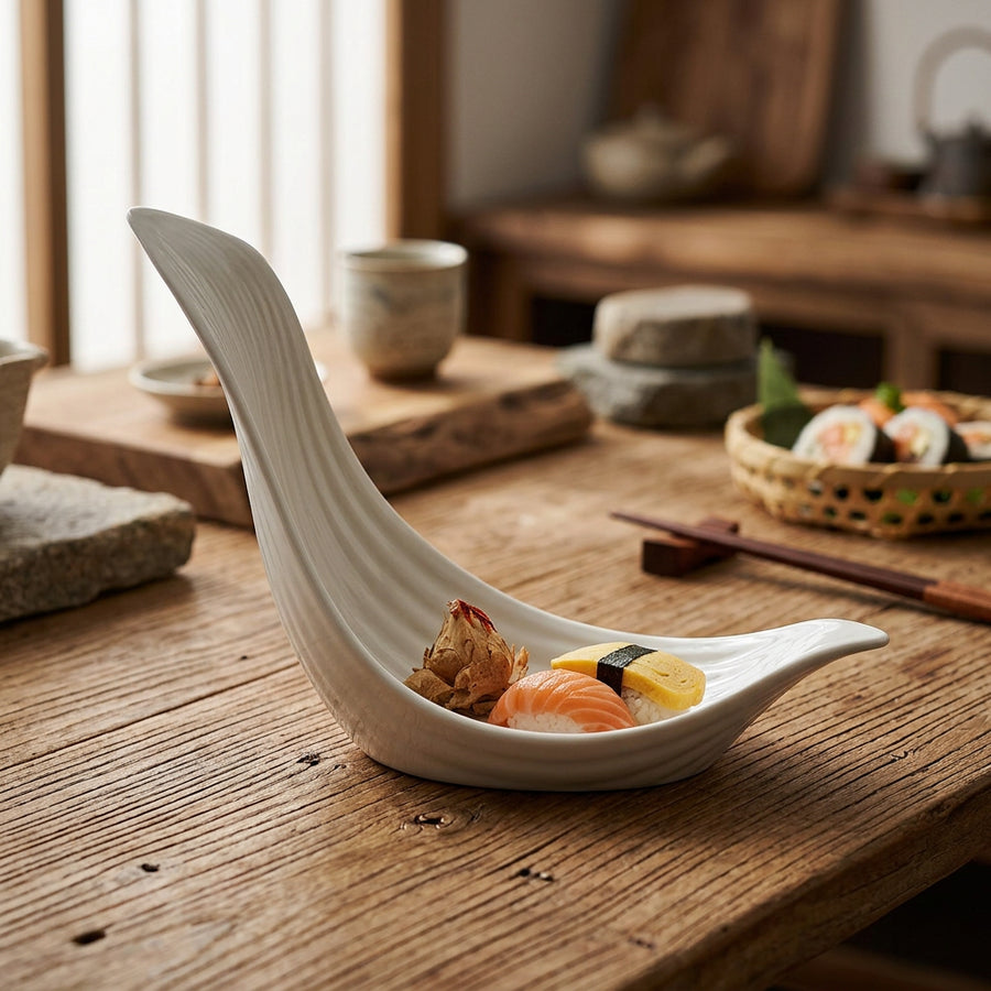 Creative Irregular Plate Kazashi lifestyle photo