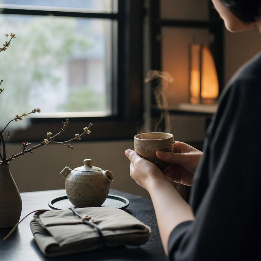 Travel Tea Set Ikari-Jinja lifestyle photo