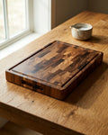 Walnut Wood Cutting Board 40cm | Luxury Japanese Chopping & Serving Board