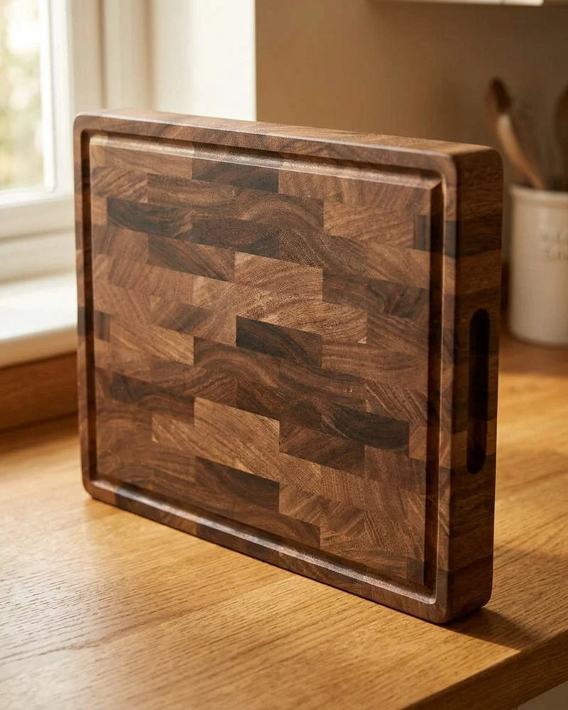 Luxury Walnut Wood Cutting Board - 40 x 30 x 4.5 cm product image