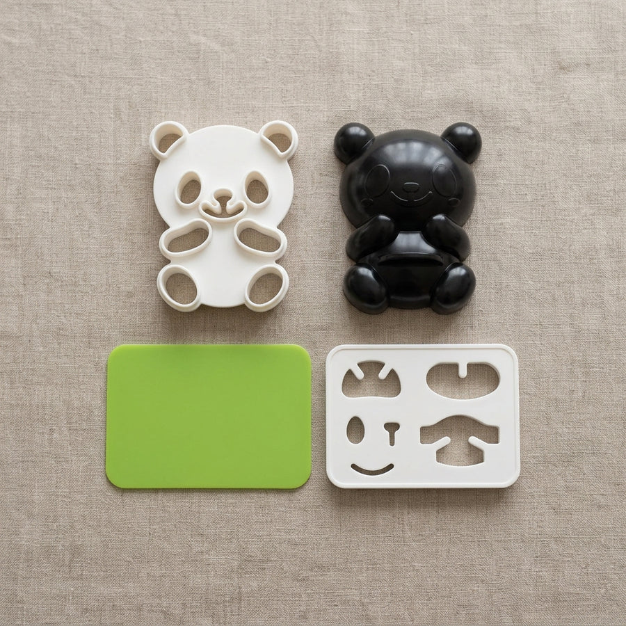 Rice Mold Panda Bear, Set of 4 product photo
